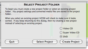 Burning DVD Project Folder