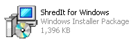 ShredIt for Windows msi pkg